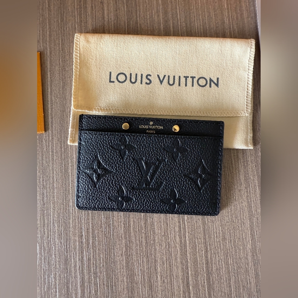 Louis Vuitton Black Card Holder